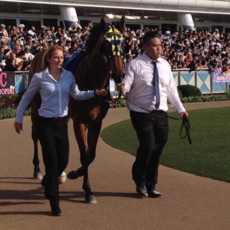 Justine Clark with Rich Tapestry